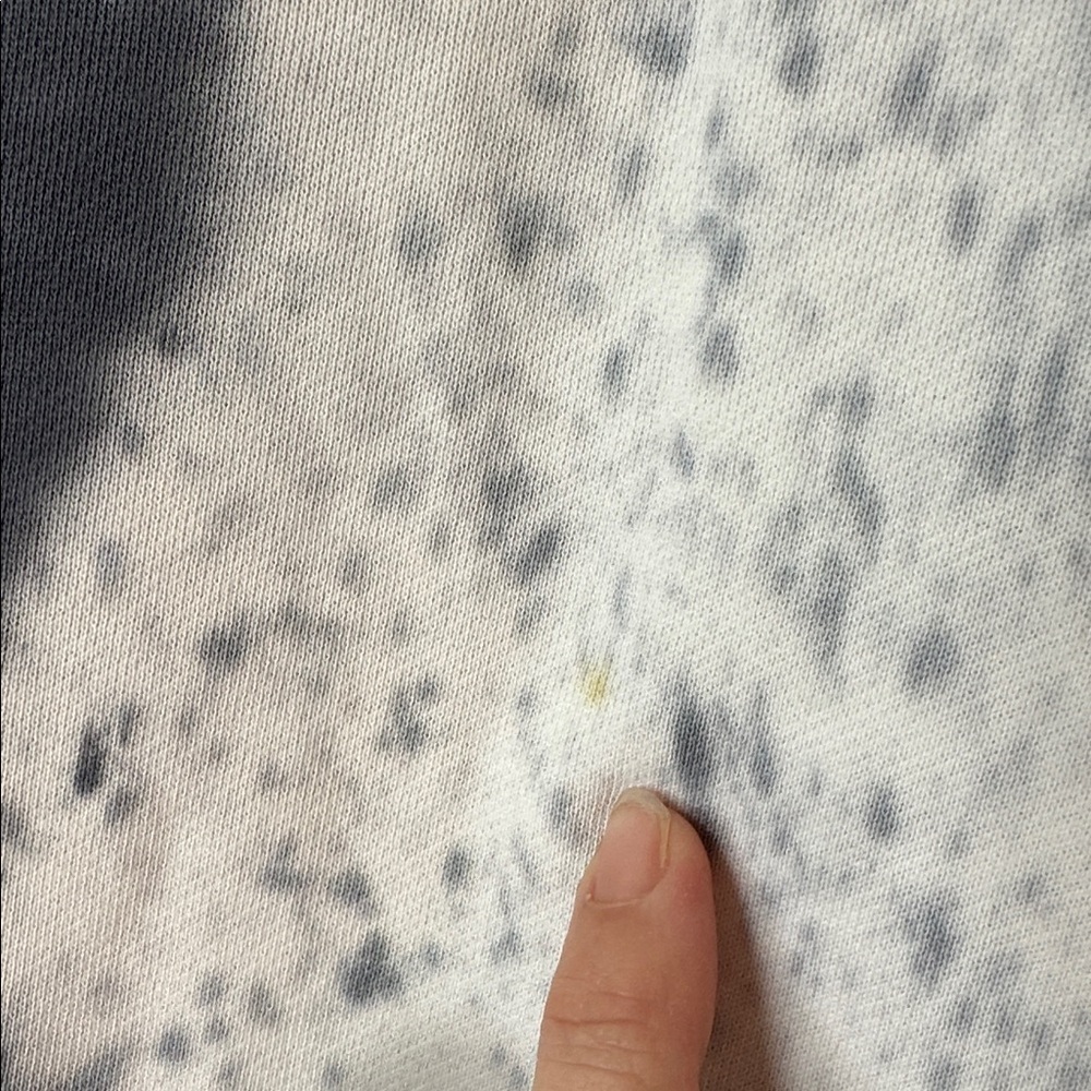 Lululemon Perfectly Oversized Crew Tie Dye in Marble Dye Classic Navy Size 4 - Picture 3 of 6